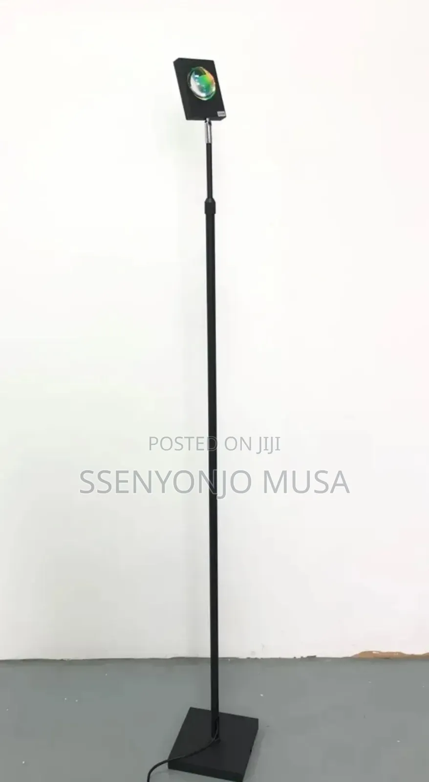 Modern RGB Sunset Floor Lamp – Dimmable Rainbow Ambient Light