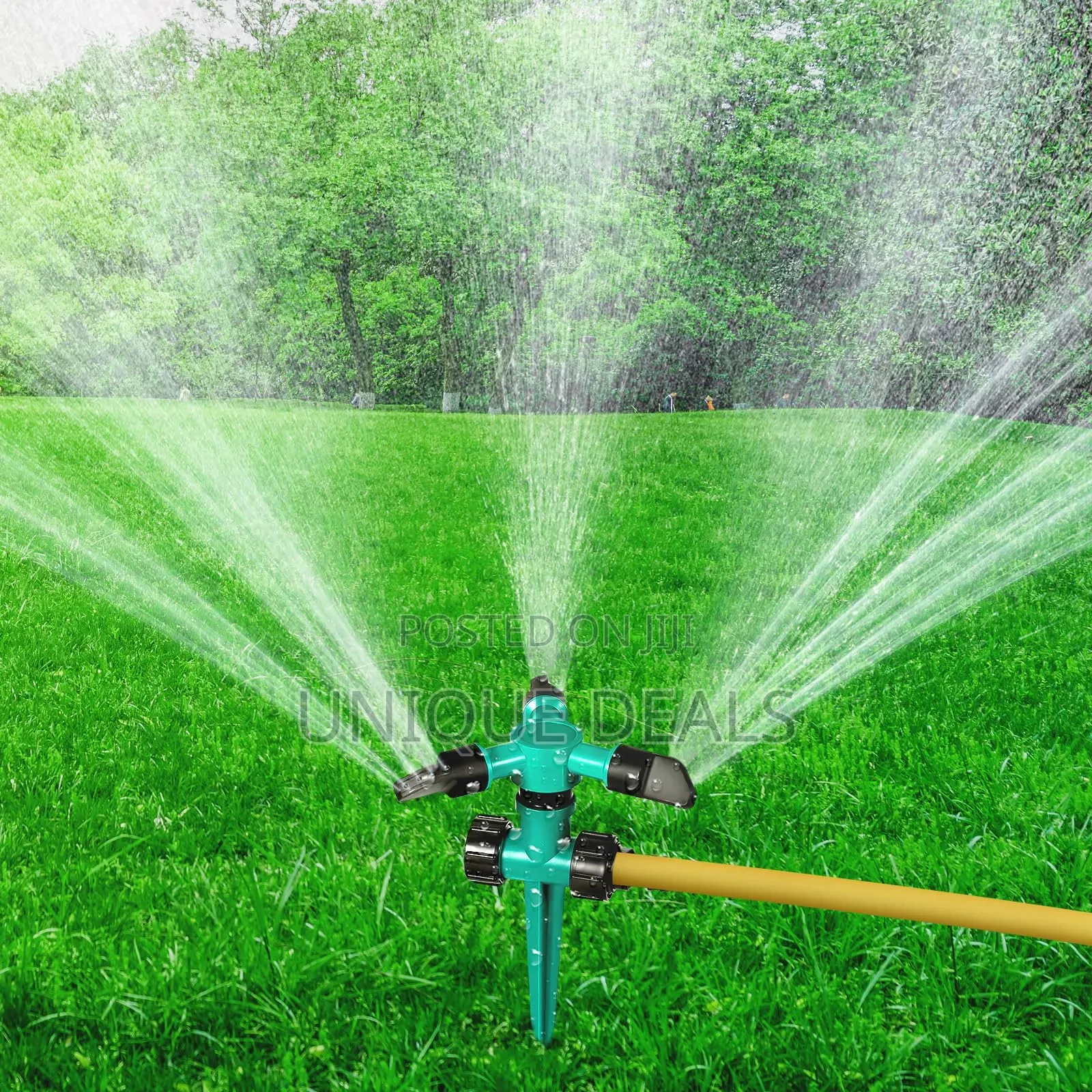 Yard Sprinkler, 360 Degree Rotation Water Sprinkler
