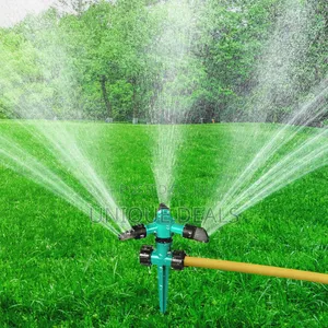 Yard Sprinkler, 360 Degree Rotation Water Sprinkler