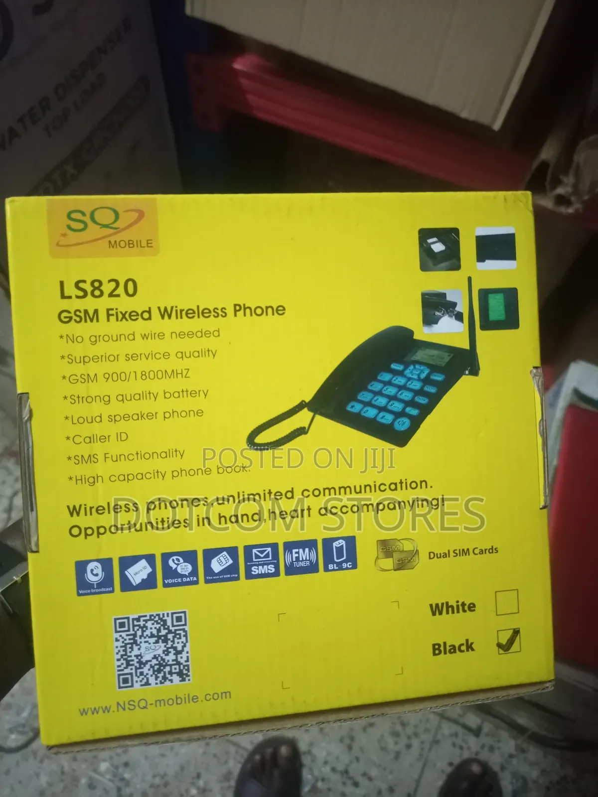 Sq Mobile Ls-820 Gsm Wireless Desktop Telephone.