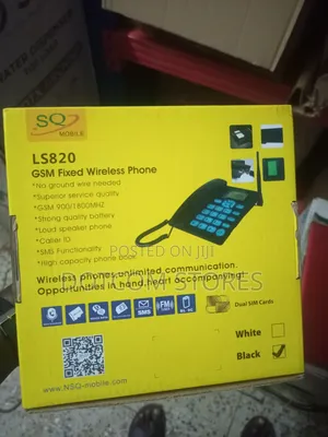 Sq Mobile Ls-820 Gsm Wireless Desktop Telephone.