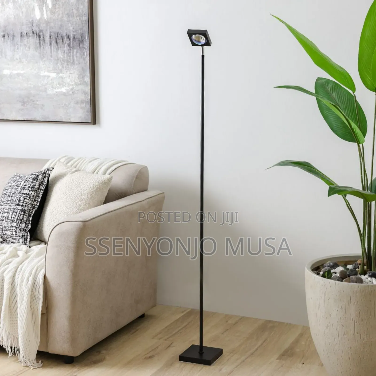 Modern RGB Sunset Floor Lamp – Dimmable Rainbow Ambient Light
