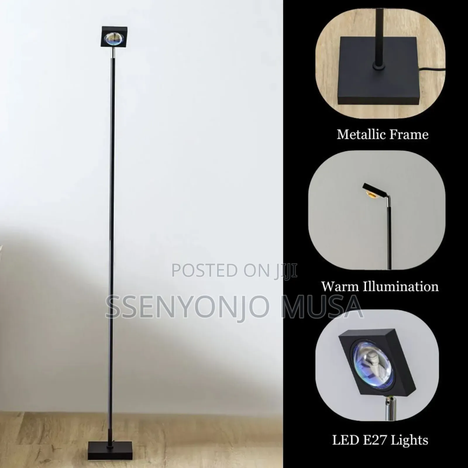 Modern RGB Sunset Floor Lamp – Dimmable Rainbow Ambient Light