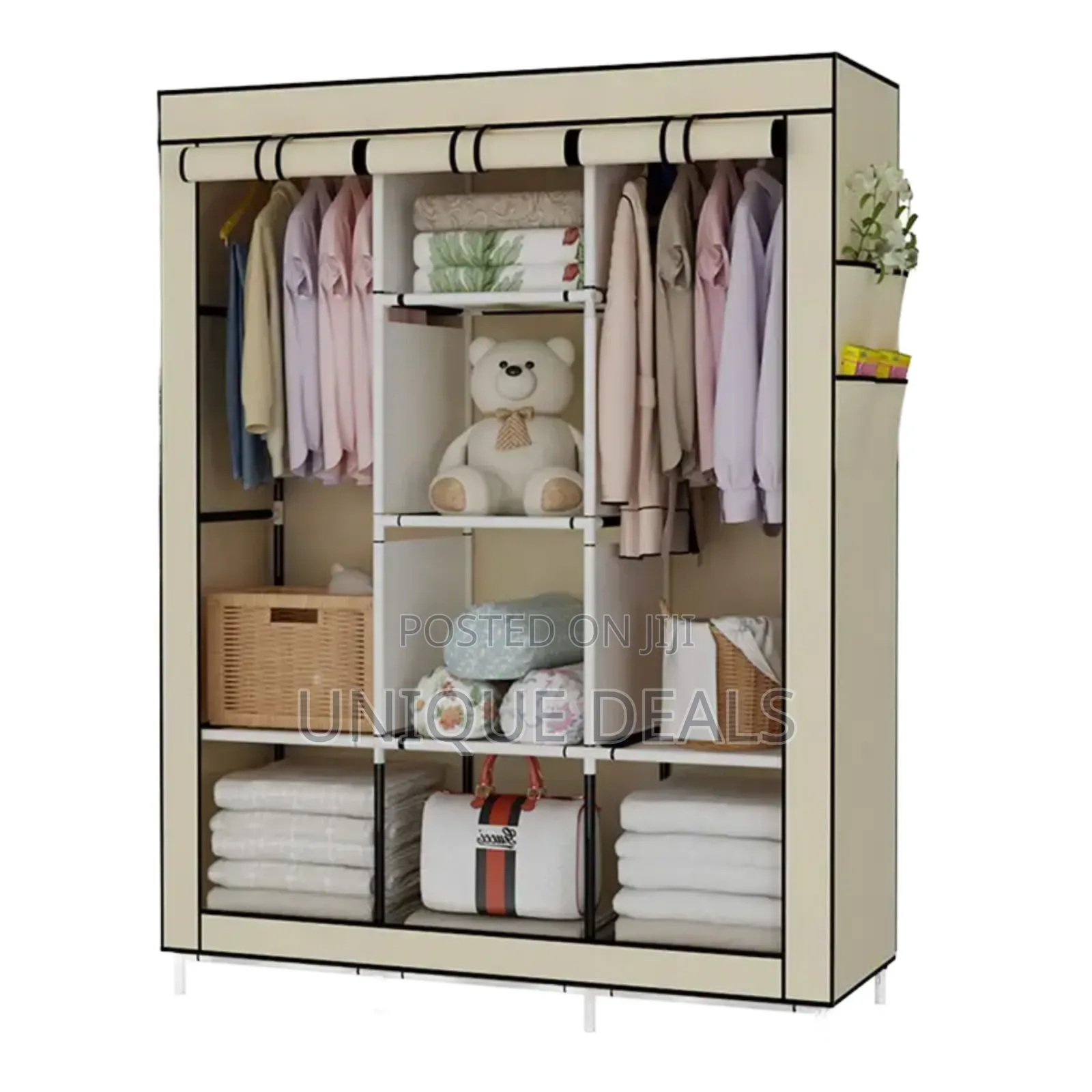 Portable Wardrobe Closet Clothes Organizer