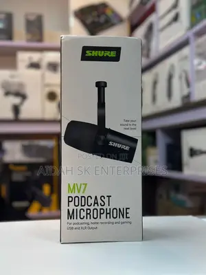 Shure Mv7 Usb Podcast Microphone For Recording, Live Streaming