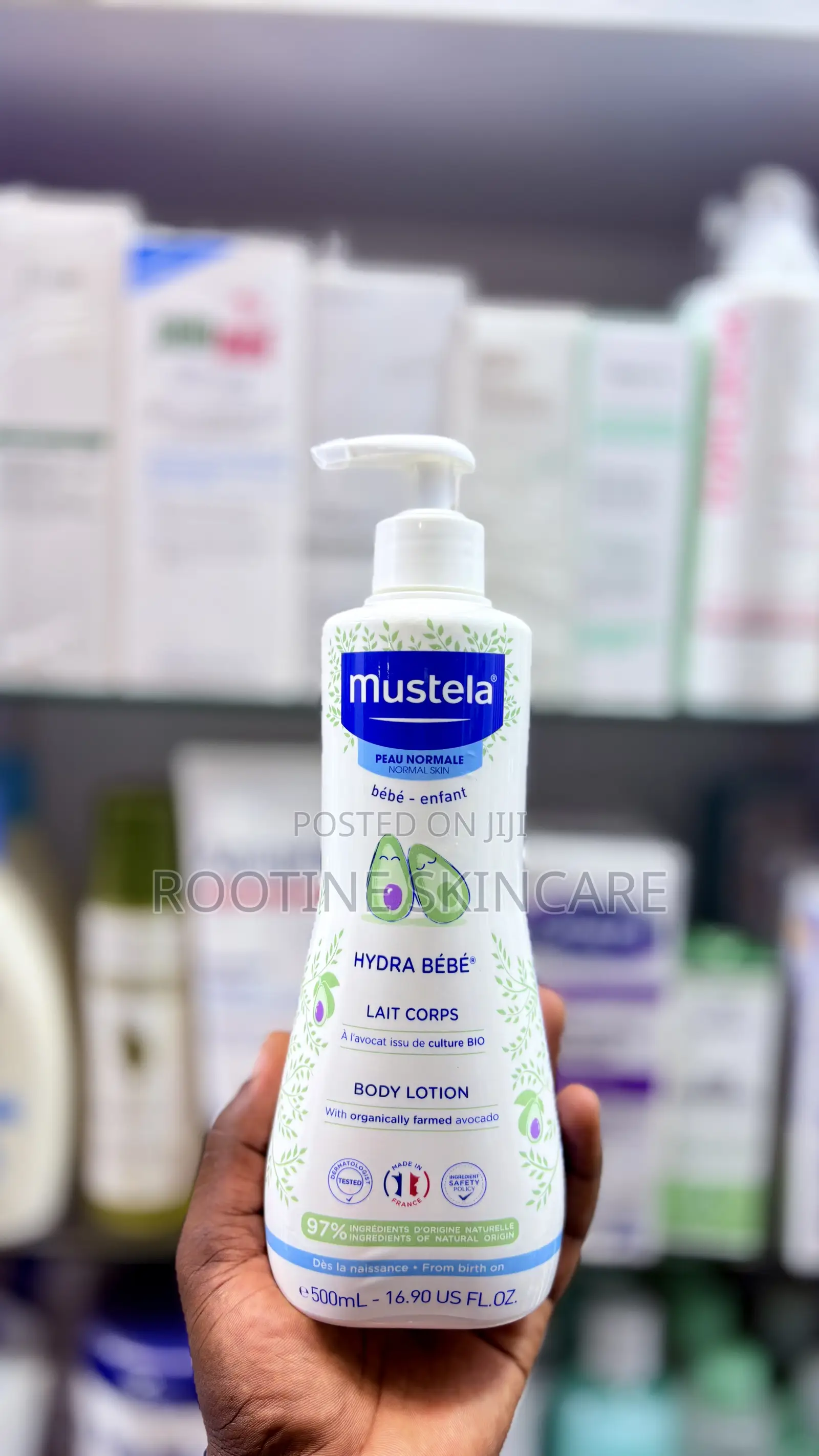 Mustela Hydra Bebe Body Lotion 500mls