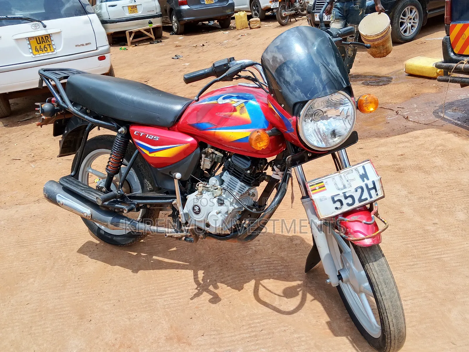 Bajaj Boxer 125 2019 Red