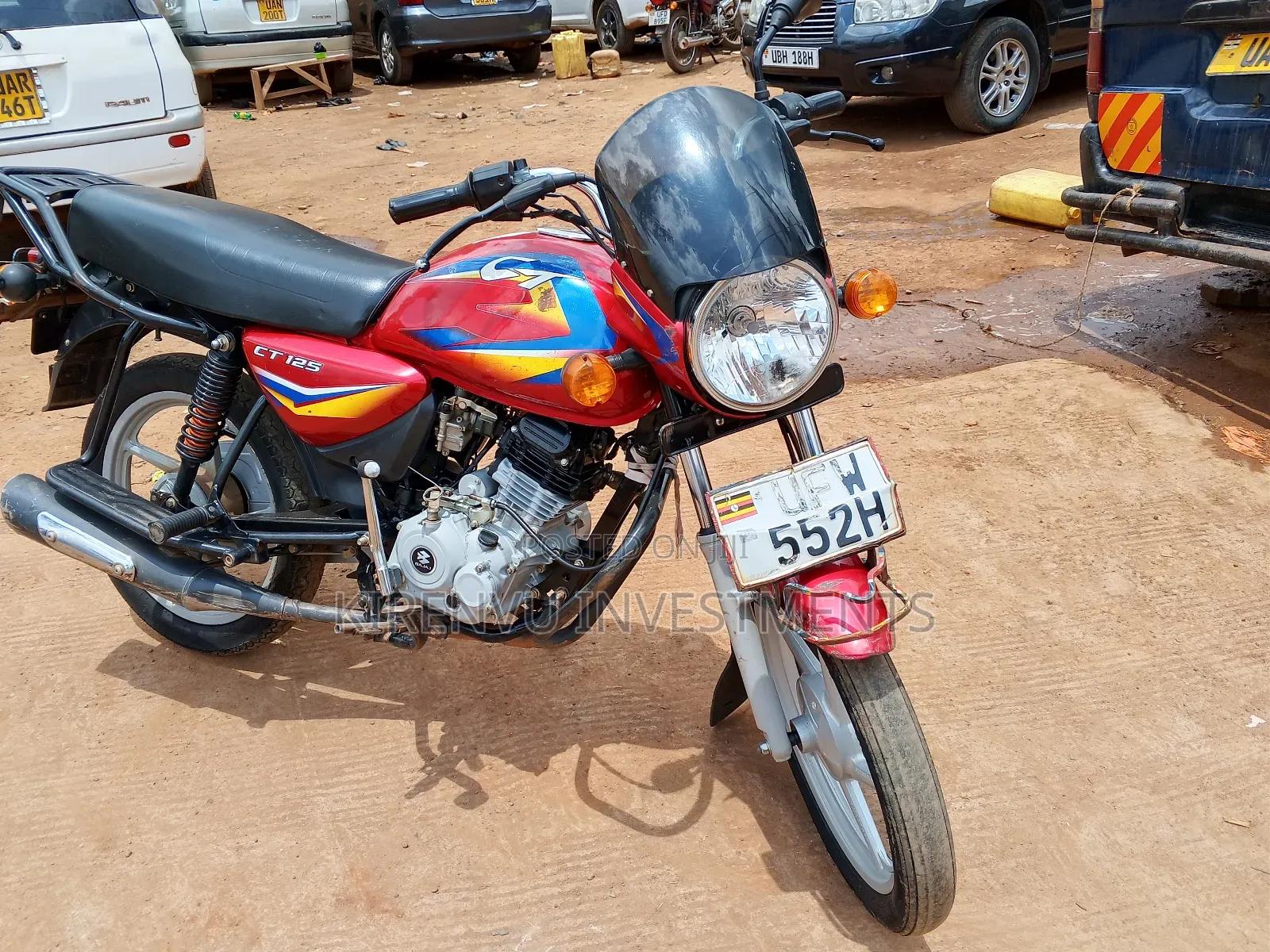 Bajaj Boxer 125 2019 Red