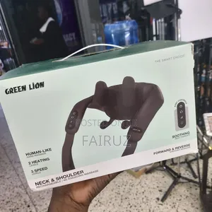 Neck and Shoulder Rechargeable Massager Green Lion