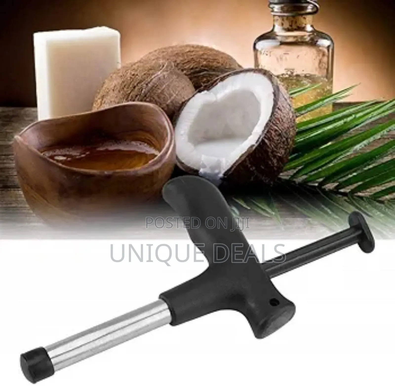 Coconut Opener Tool Coco Water Punch Tap Drill