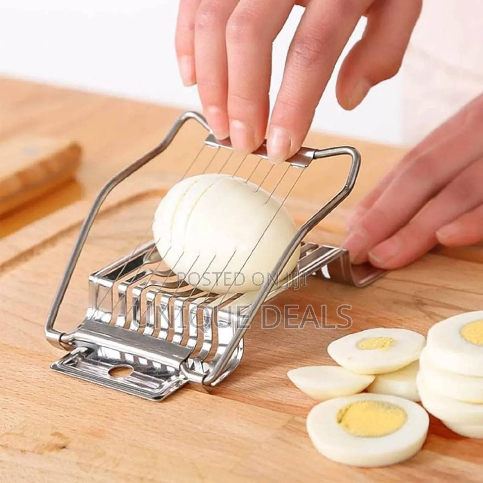 Egg Slicer, Heavy Duty Metal Egg Slicer Cutter