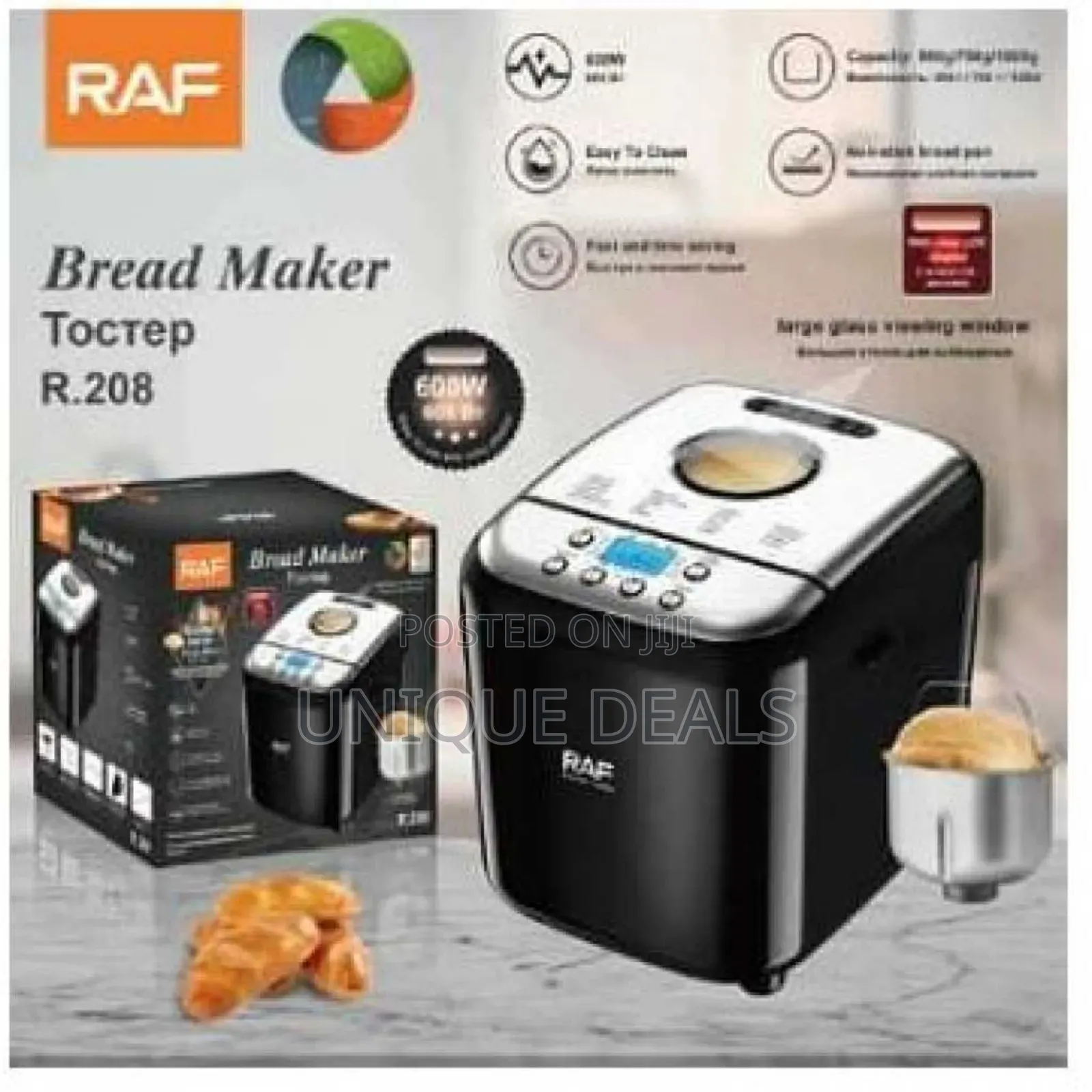 Raf 19 Program Card Slot Design Automatic Electric Bread Maker