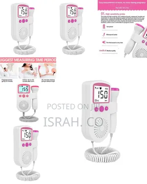 Professional Portable Fetal Doppler With Digital LCD Display