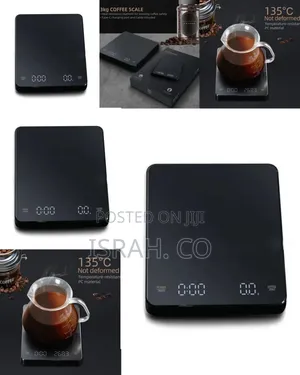 Precision Digital Coffee Scale With Integrated Timer