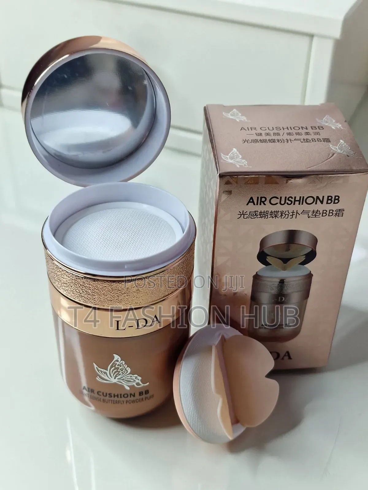 Air Cushion Bb Cream Butterfly Puff Moisturizing Foundation