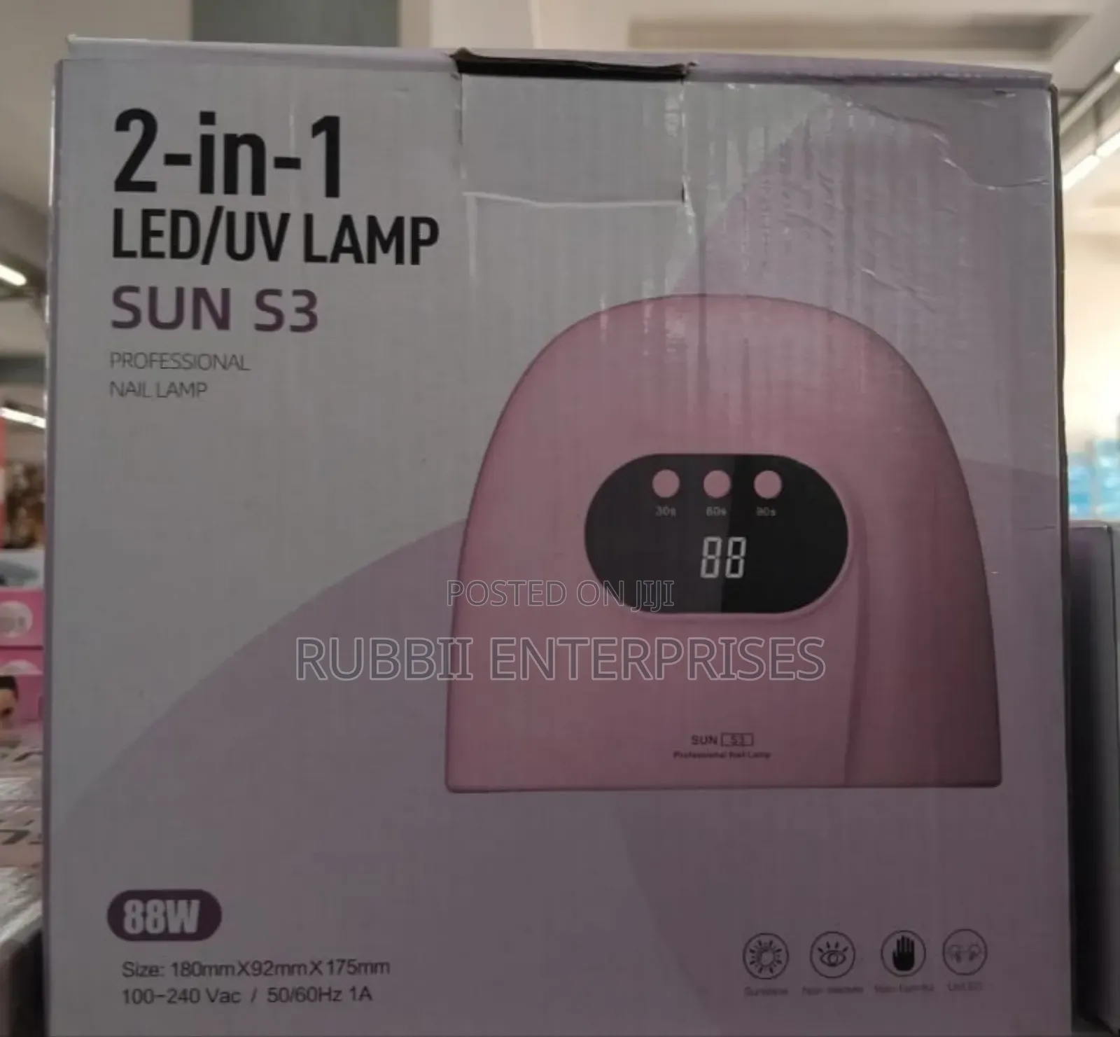 Uvled Nail Lamp 2 in 1 ~ S3