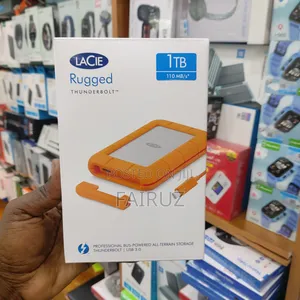 1tb Lacie Rugged Thunderbolt Hard Disk Drive