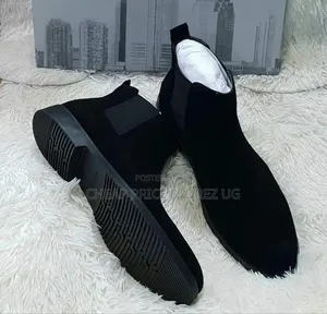 Boss Black Shoes Gentle Man's Boots 