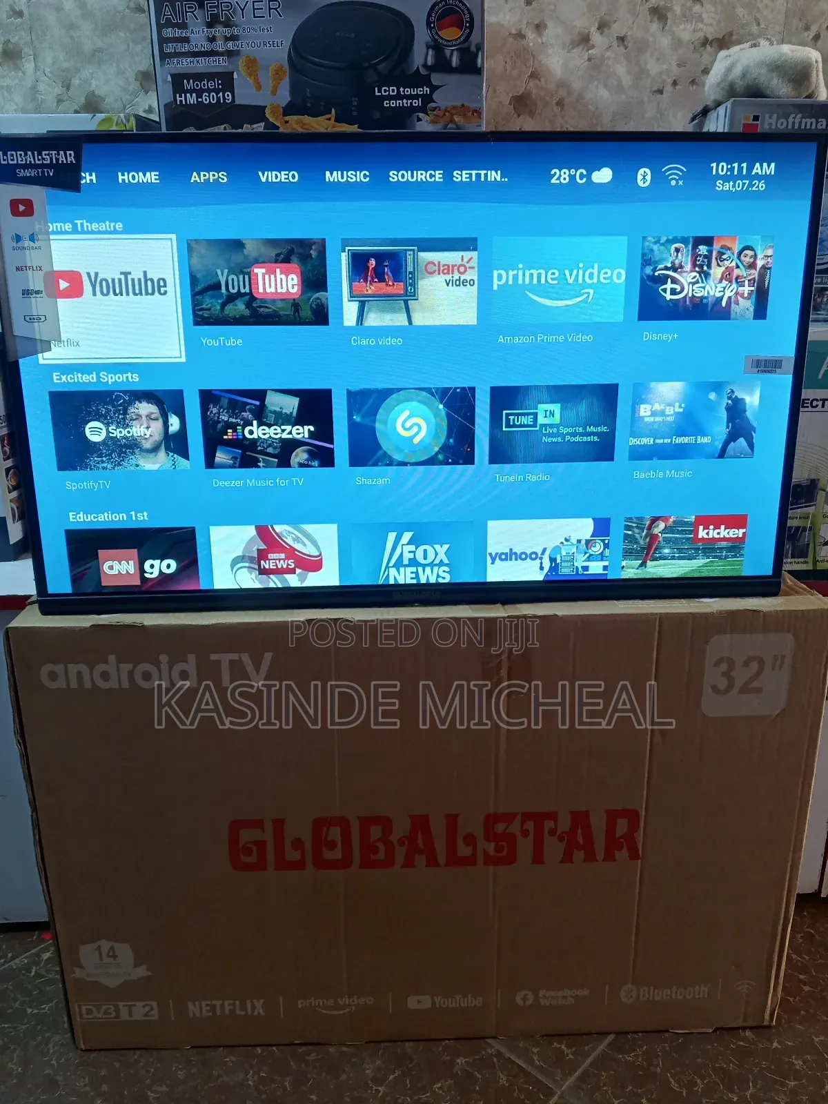 Globalstar 32inches Smart Android Tv
