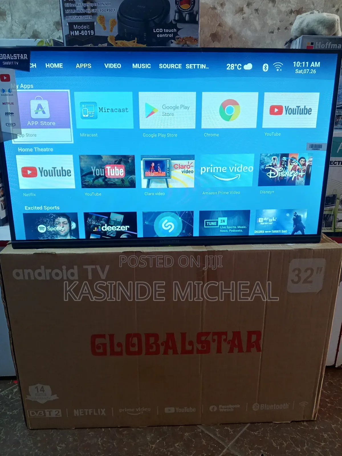 Globalstar 32inches Smart Android Tv