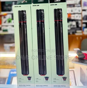 Green Lion Auto Pop Tripod With Magnetic Remote -