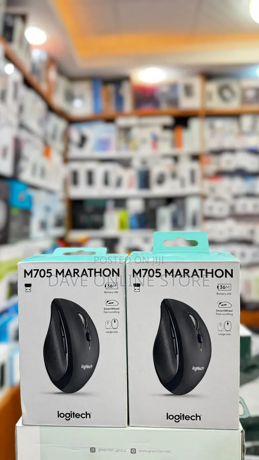 Logitech M705 Marathon Wireless Mouse