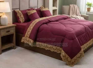 Duvet 6 Pc ~ Maroon