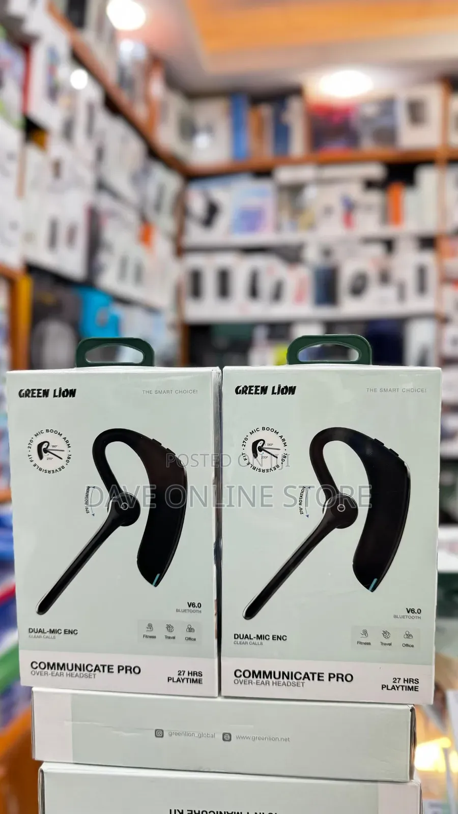 Green Lion Communicate Pro Over-Ear Headset