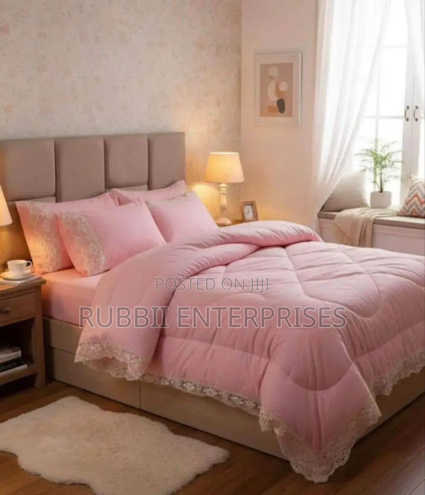 Duvet 6 Pc ~ Pink