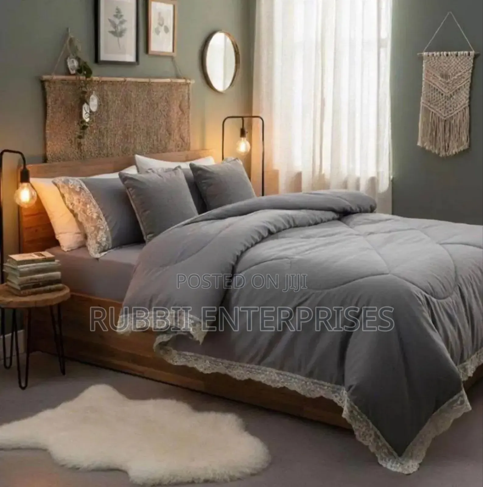 Duvet 6 Pc ~ Grey