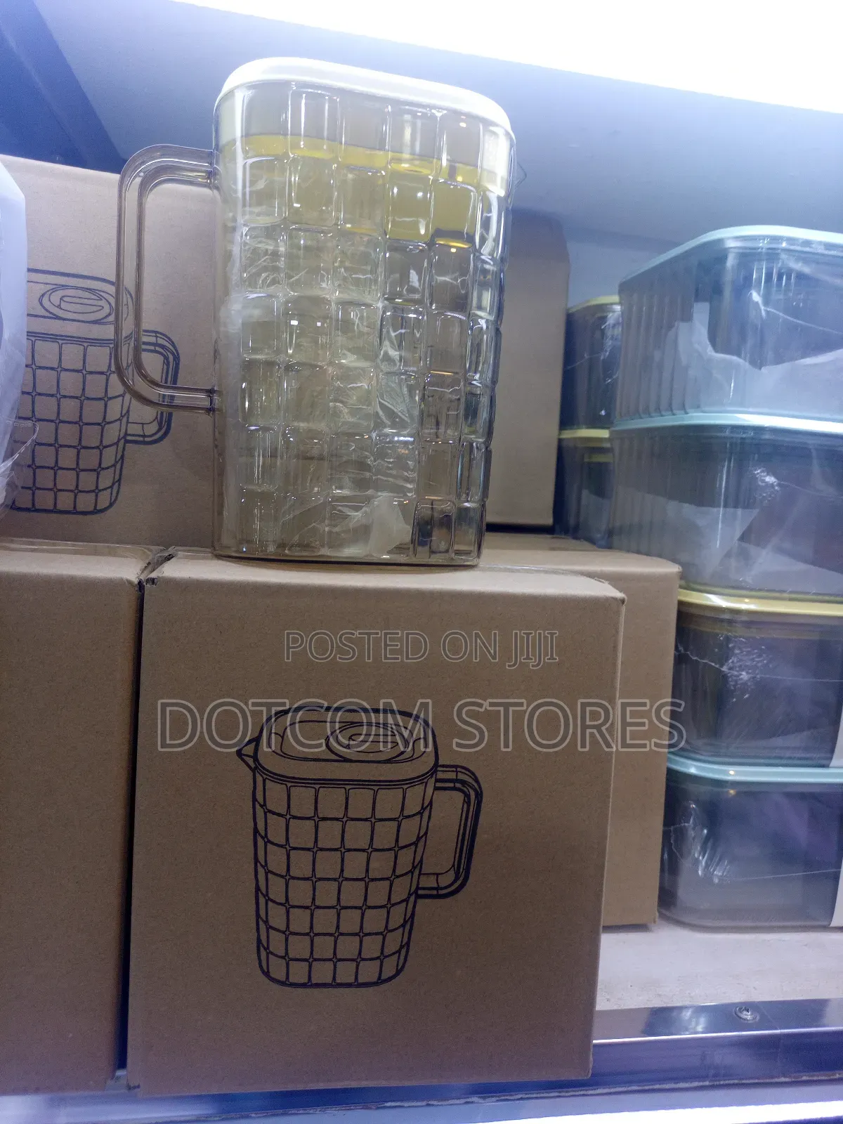 2l Large Capacity Plastic Beverage Pitcher