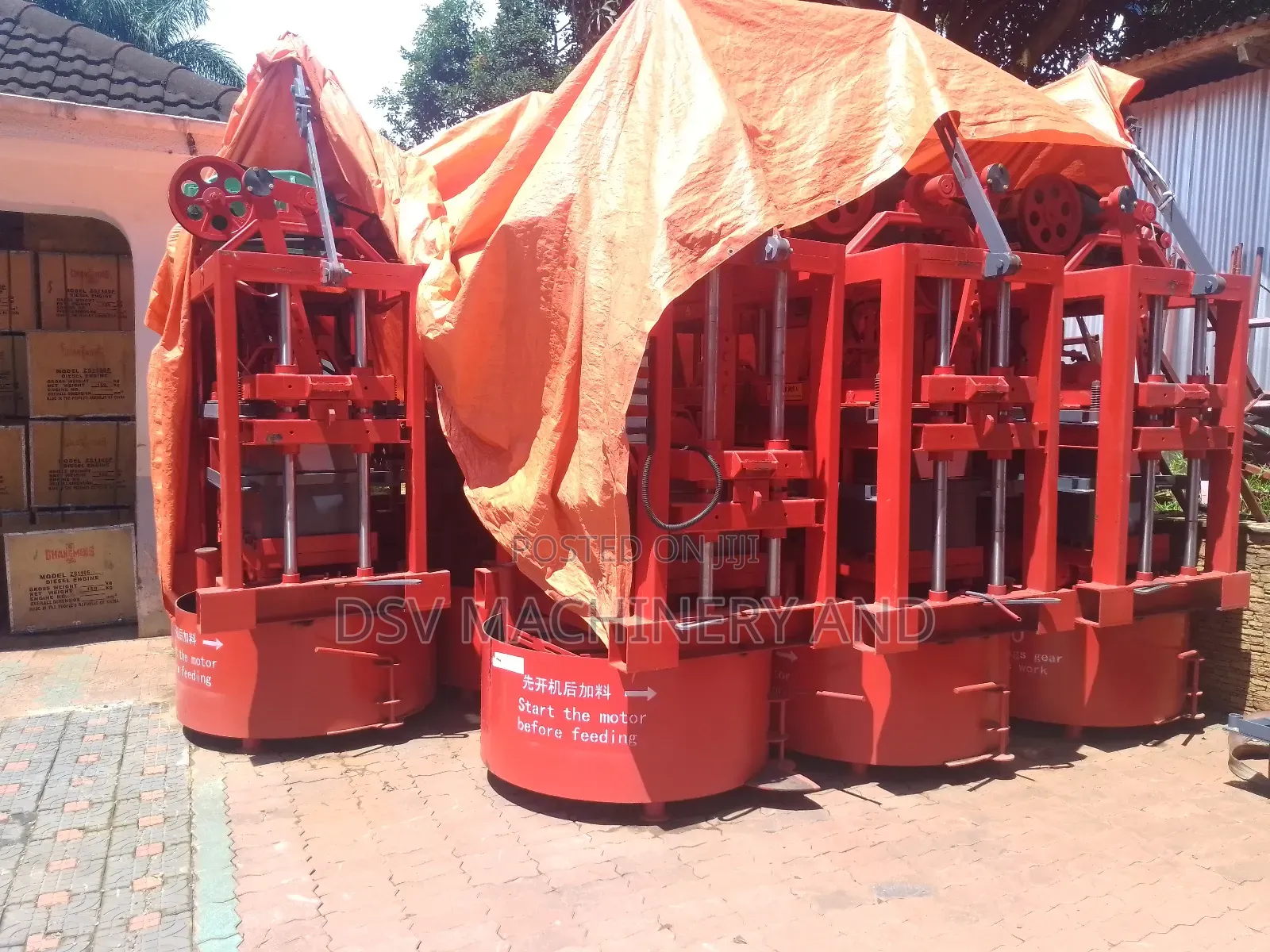 Block Making Machine Electric Motor 3 Phase
