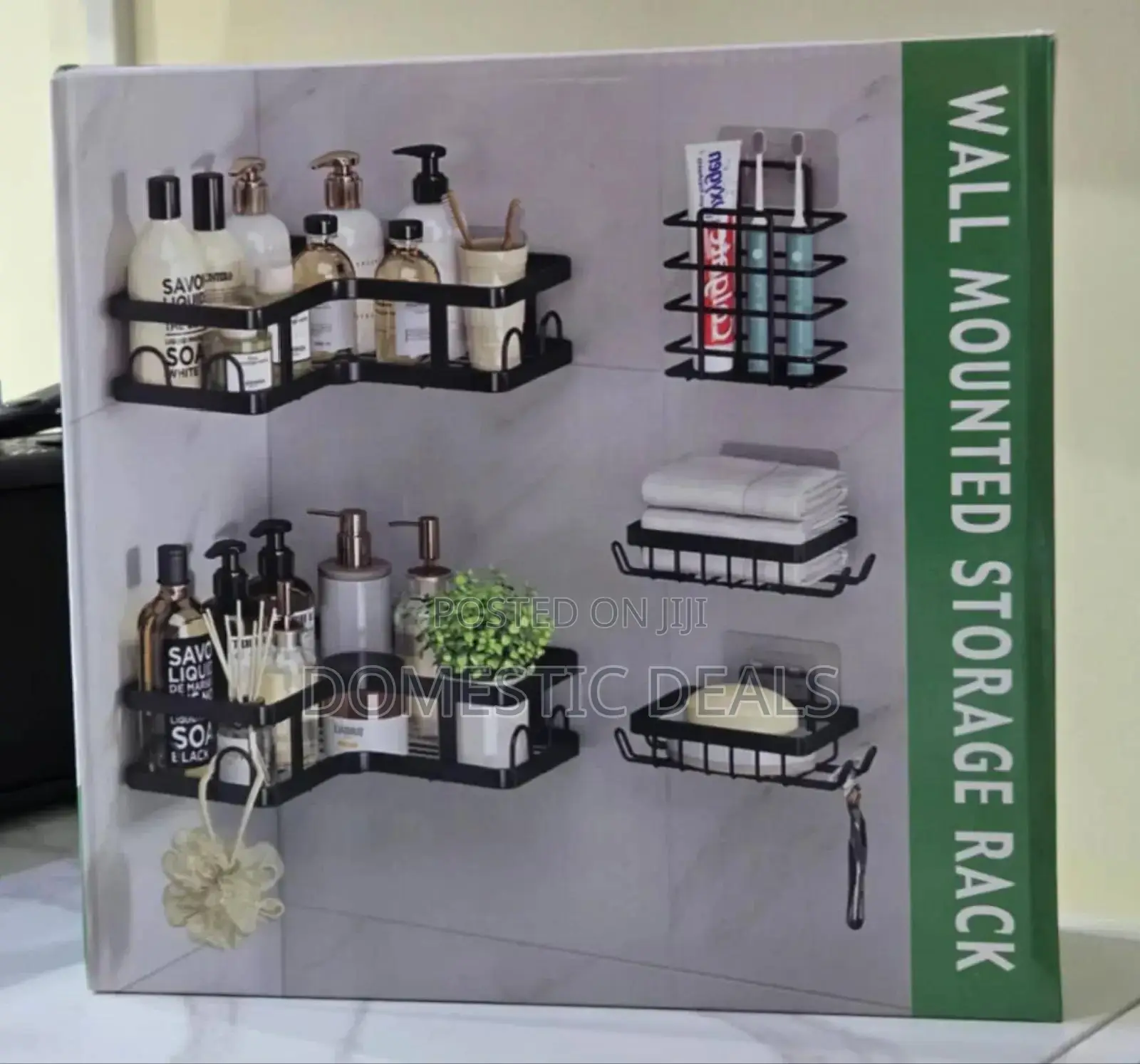 5pxs Shower Caddy Storage Rack