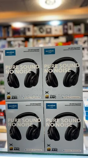 Soundcore Anker Life Q20 Wireless Over Ear Bluetooth Headphones,
