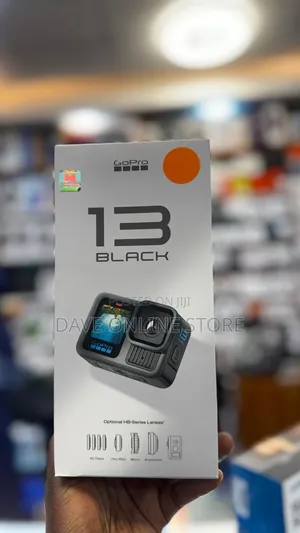 Gopro Hero13 Black - Waterproof Action Camera 5.3k60 Video, 27mp