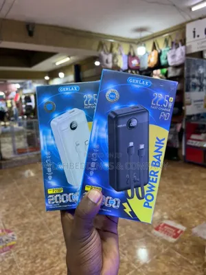 20000mah Fast Charging Power Bank 22.5w With 4 Charging Cables