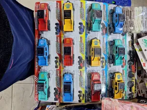 Set of "High Speed Car" Toy Vehicles