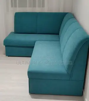 L Sofa in Quality Fabric and High Density Mattress