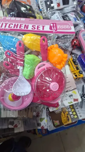 Children's Plastic Kitchen Play Set,