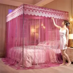 Square 4 Stands Mosquito Nets