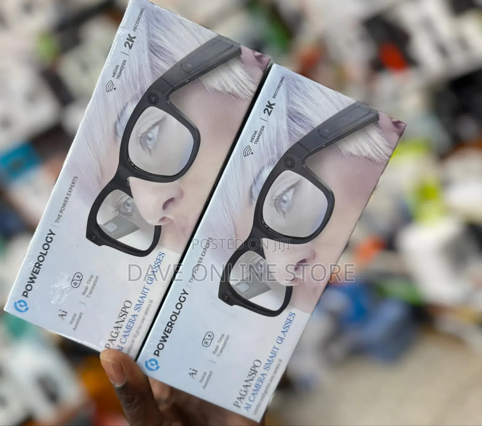 Powerology Peganspo Ai Camera Smart Glasses -