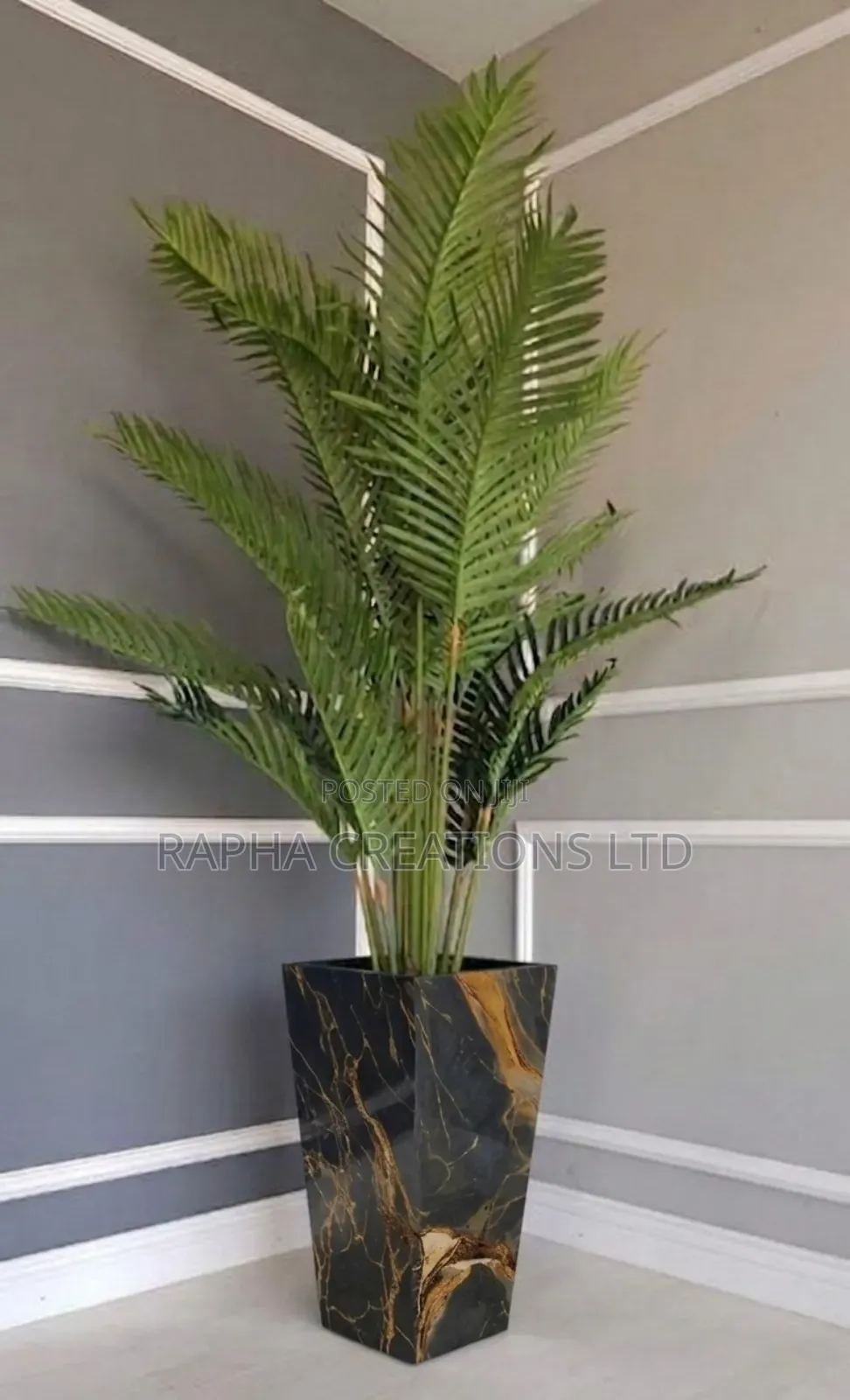 Square Ceramic Tile Planters