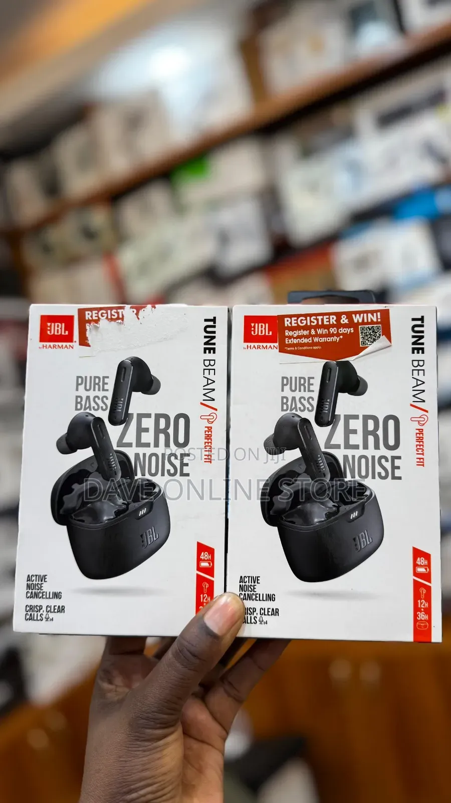 JBL Tune Beam Wireless Bluetooth Earphones