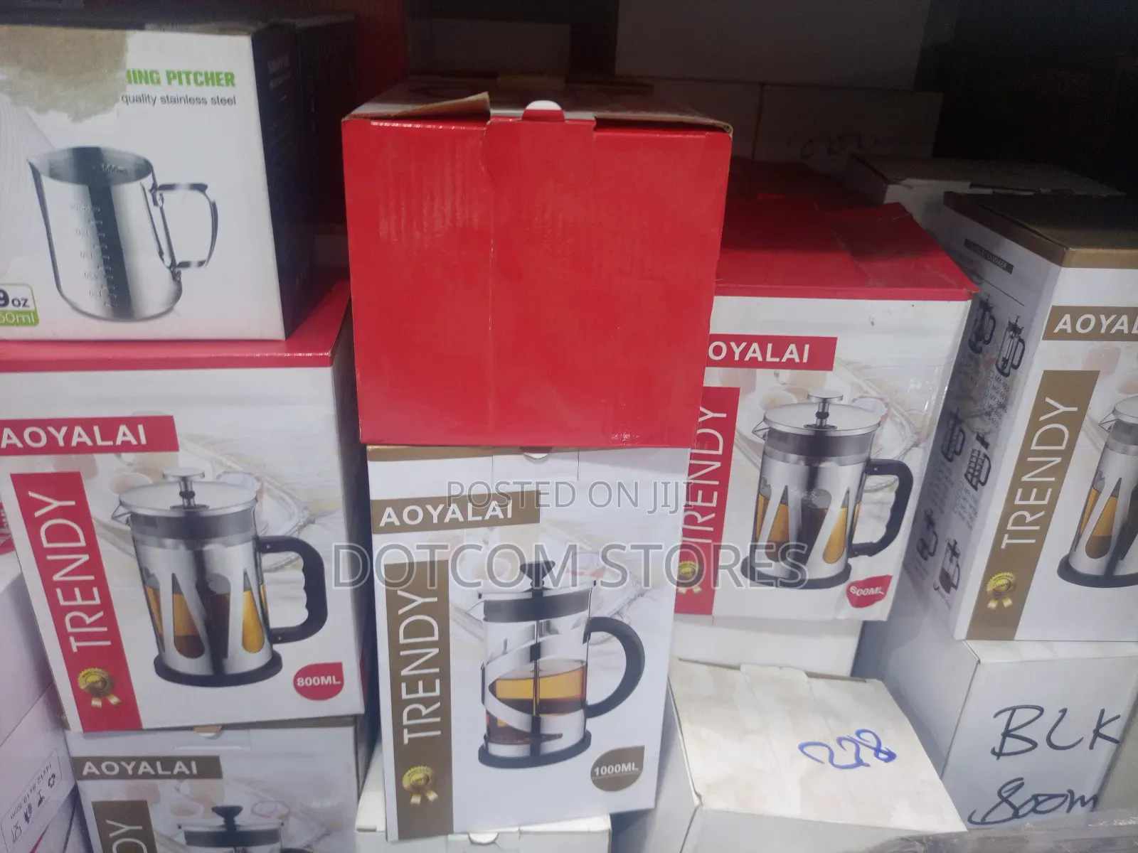 1000ml Aoyalai Trendy French Press Coffee Tea Makers,