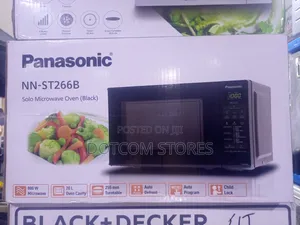 20litres Panasonic Nn-St266b Solo Microwave Oven.