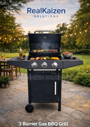 High Performance Outdoor Professional 3 Burner Gas BBQ Grill