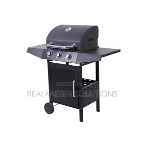 High Performance Outdoor Professional 3 Burner Gas BBQ Grill