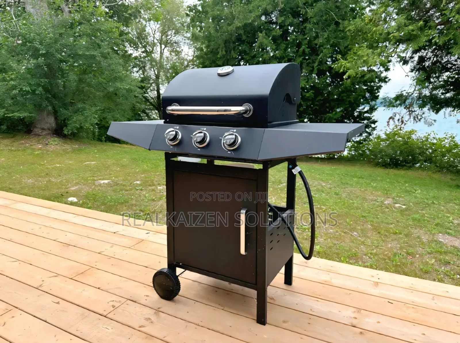 High Performance Outdoor Professional 3 Burner Gas BBQ Grill