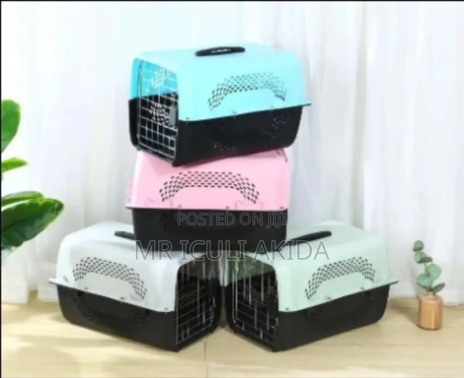 Hard-Sided Plastic Travel Pet Carriers,