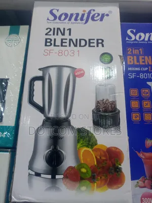 1.5l Sonifer Sf-8031 2-in-1 Blender With a Grinder Cup.